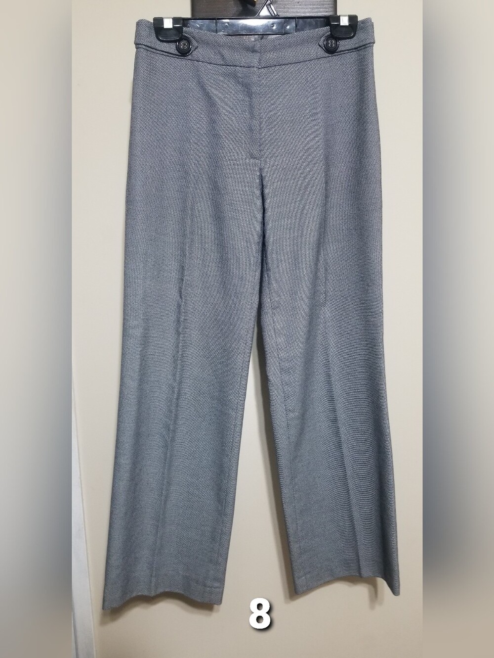 ML Exclusive Trousers, Dress Pants, Modern, Grey, 8, Elegant, Office